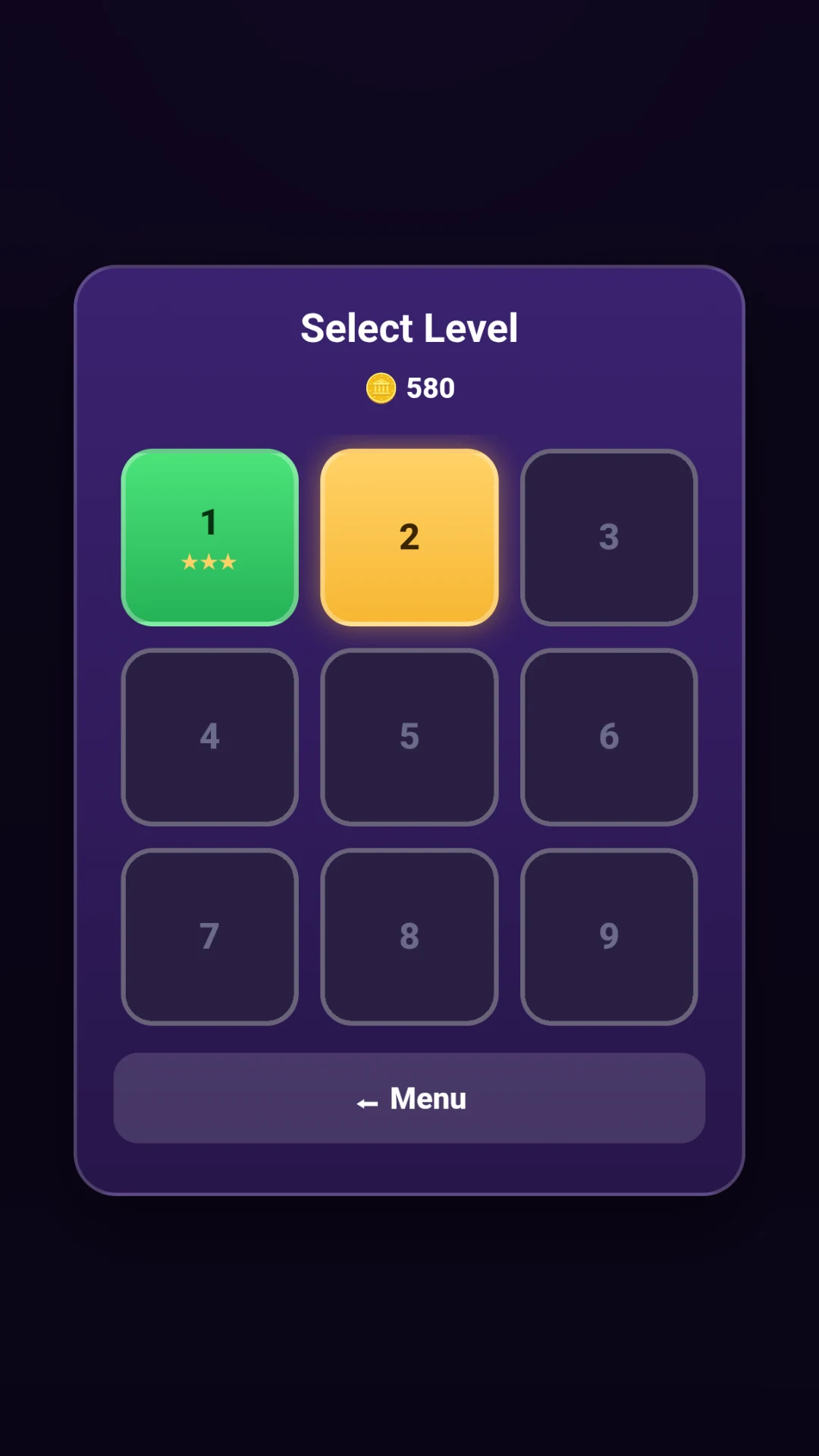 Tic Tac Toe - Glow XO screenshot